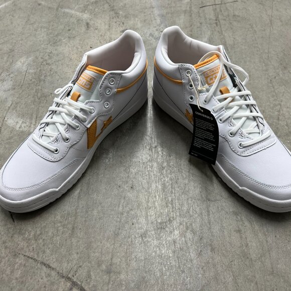 Converse Fastbreak Pro Mid Size 11.5 White Best Zest A10344C - New Damaged Box - Picture 5 of 7
